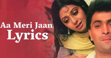 Aa Meri Jaan Lyrics in Roman Hindi
