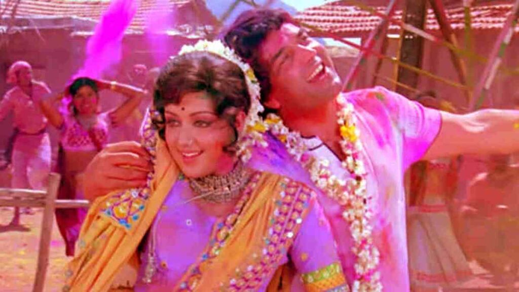 Holi Ke Din Dil Khil Lyrics in Roman Hindi