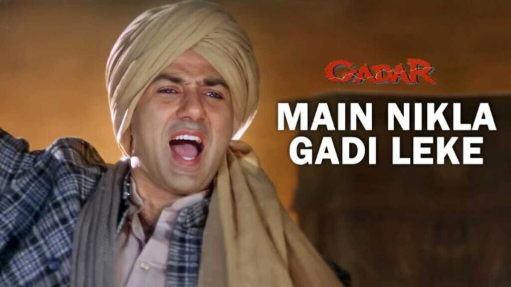 Main Nikla Gaddi Leke Lyrics in Roman Hindi